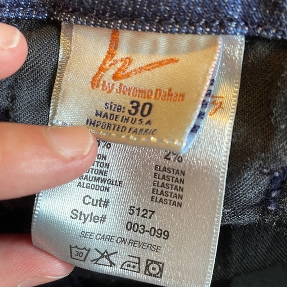 Citizens of Humanity Faye# 003 low waist full leg jeans size 30 - Picture 11 of 11